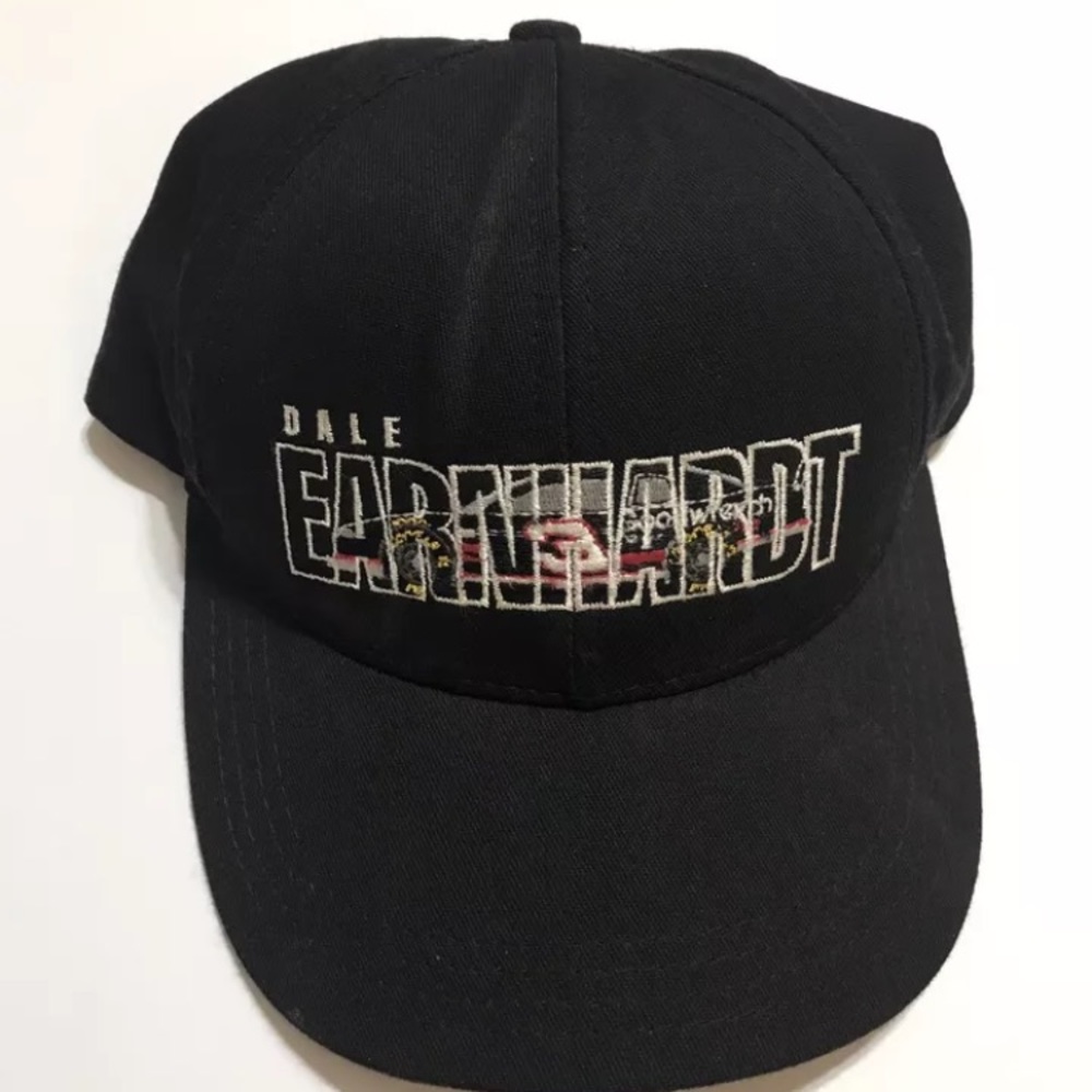 Vintage 90 Dale Earnhardt Nascar Spell Out Snapbck